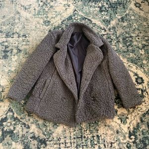 Grey Teddy Coat